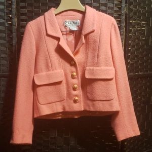 Pink vintage blazer